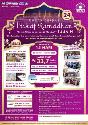 Hanya dengan Rp20 Jutaan! Biaya Umroh untuk 1 Orang yang Murah dan Nyaman